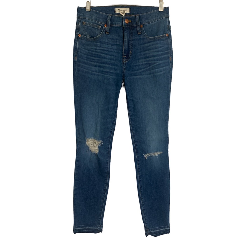 Madewell 9’ High Rise Skinny Crop Jeans Size 26